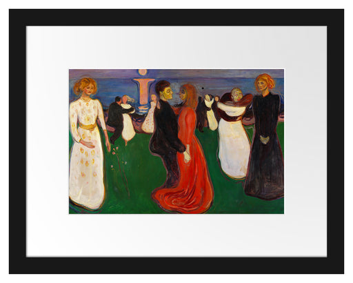 Edvard Munch - Tanz des Lebens Passepartout Rechteckig 30