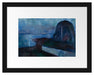 Edvard Munch - Sternennacht Passepartout Rechteckig 30