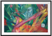 Franz Marc - Das Äffchen Passepartout Rechteckig 100
