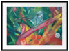 Franz Marc - Das Äffchen Passepartout Rechteckig 80