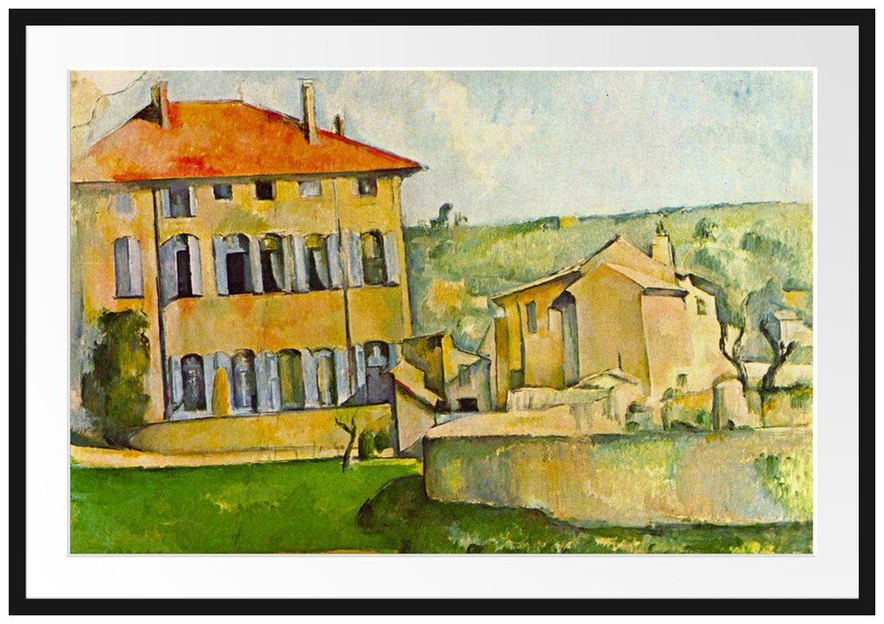 Paul Cézanne  - Jas de Bouffan II Passepartout Rechteckig 100