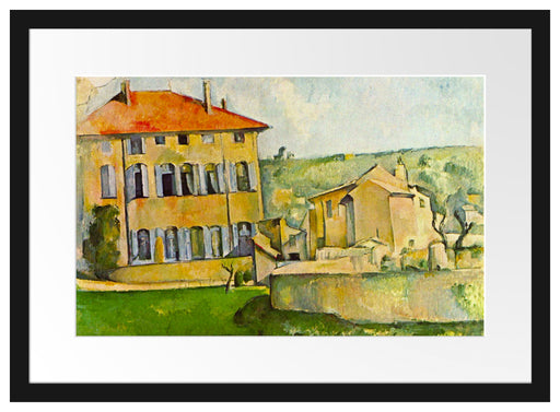 Paul Cézanne  - Jas de Bouffan II Passepartout Rechteckig 40