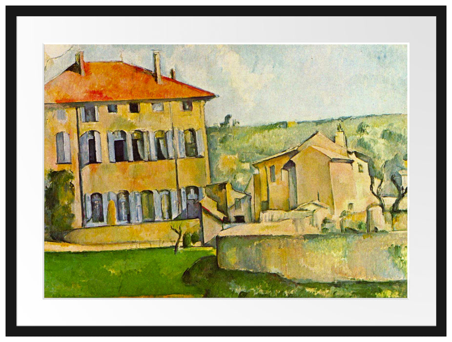 Paul Cézanne  - Jas de Bouffan II Passepartout Rechteckig 80
