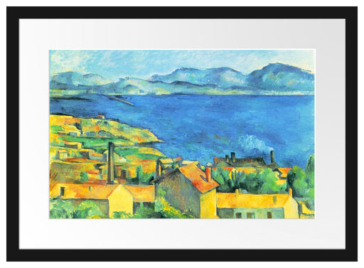 Paul Cézanne  - Die Bucht von Marseilles Blick von L' Passepartout Rechteckig 40
