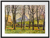 Paul Cézanne  - Jas de Bouffan III Passepartout Rechteckig 80