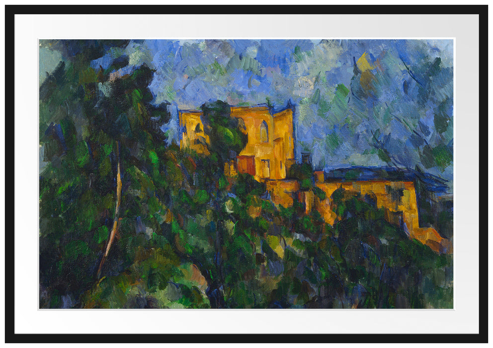 Paul Cézanne  - Château Noir Passepartout Rechteckig 100
