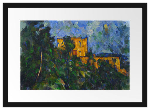 Paul Cézanne  - Château Noir Passepartout Rechteckig 40