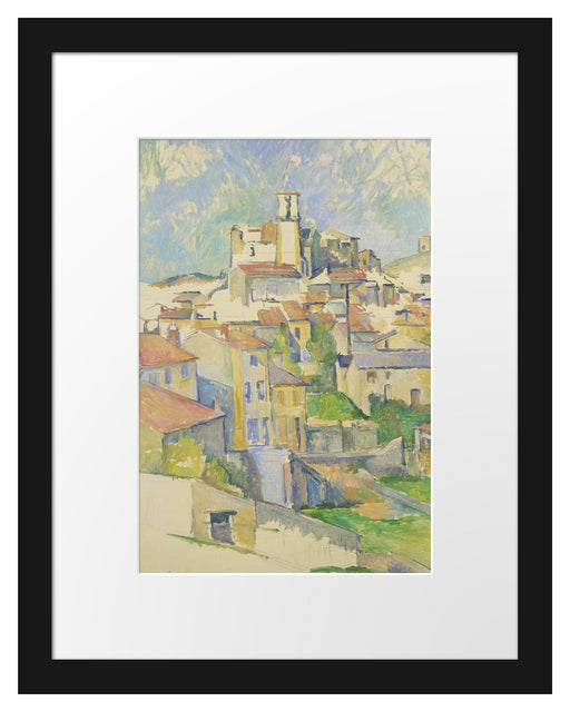 Paul Cézanne  - Gardanne Passepartout Rechteckig 30