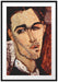 Amedeo Modigliani - Portrait von Celso Lagar Passepartout Rechteckig 100