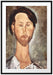 Amedeo Modigliani - Leopold Zborowski  Passepartout Rechteckig 100