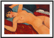 Amedeo Modigliani - Nu couché Passepartout Rechteckig 100