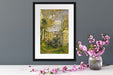 Camille Pissarro - Landscape from Pontoise  Passepartout Dateil Rechteckig