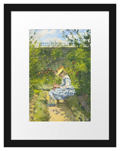 Camille Pissarro - JEANNE PISSARRODITE MINETTEASSIS Passepartout Rechteckig 30