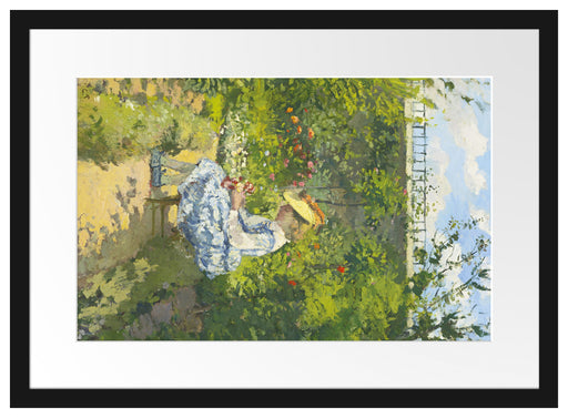Camille Pissarro - JEANNE PISSARRODITE MINETTEASSIS Passepartout Rechteckig 40