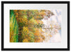 Camille Pissarro - Automne Peupliers Eragny Passepartout Rechteckig 40