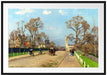 Camille Pissarro - The Avenue Sydenham  Passepartout Rechteckig 100