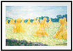 Claude Monet - Die jungen Damen von Giverny Passepartout Rechteckig 100