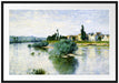 Claude Monet - LA SEINE À LAVACOURT  Passepartout Rechteckig 100