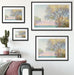 Claude Monet - Antibes Blick vom Salis Garten  Passepartout Wohnzimmer Rechteckig