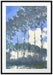 Claude Monet - Pappeln an der Epte III  Passepartout Rechteckig 100
