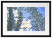 Claude Monet - Pappeln an der Epte III  Passepartout Rechteckig 40