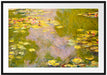 Claude Monet - Seerosen  II Passepartout Rechteckig 100