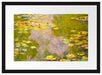 Claude Monet - Seerosen  II Passepartout Rechteckig 40