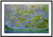 Claude Monet - Seerosen  VI Passepartout Rechteckig 100