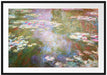 Claude Monet - Seerosenteich   Passepartout Rechteckig 100