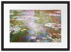 Claude Monet - Seerosenteich   Passepartout Rechteckig 40