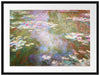 Claude Monet - Seerosenteich   Passepartout Rechteckig 80