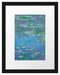 Claude Monet - Seerosen  IX Passepartout Rechteckig 30