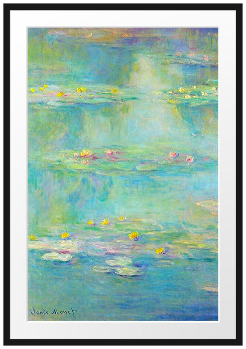 Claude Monet - Seerosen  X Passepartout Rechteckig 100