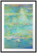 Claude Monet - Seerosen  X Passepartout Rechteckig 100