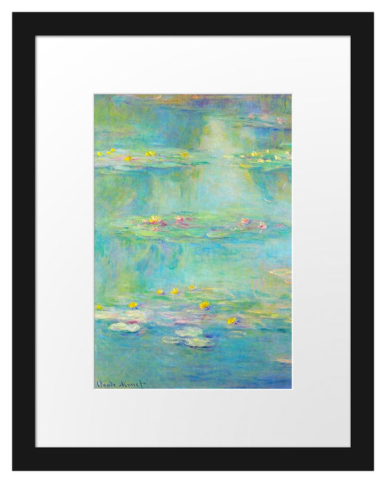 Claude Monet - Seerosen  X Passepartout Rechteckig 30