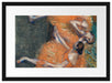 Edgar Degas - Zwei Tänzerinnen  Passepartout Rechteckig 40