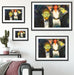 Edvard Munch - Eifersucht Passepartout Wohnzimmer Rechteckig