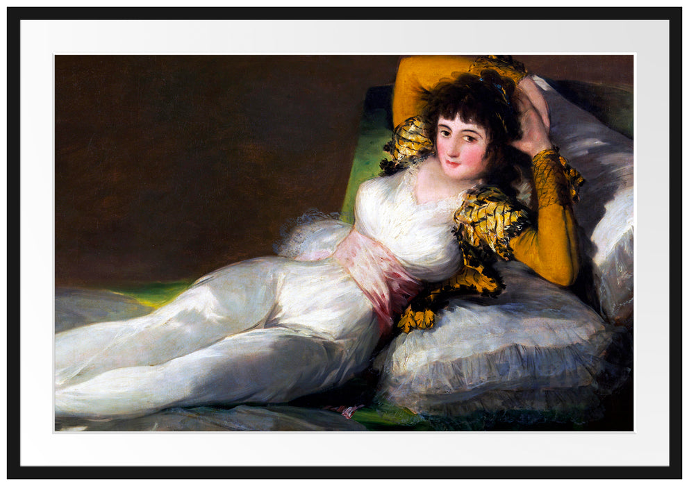 Francisco de Goya - Der dritte Mai Romantik Passepartout Rechteckig 100