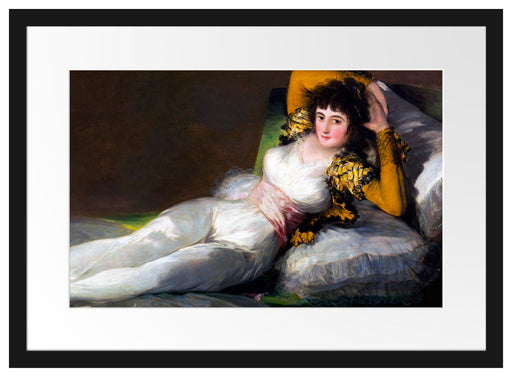Francisco de Goya - Der dritte Mai Romantik Passepartout Rechteckig 40