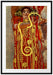 Gustav Klimt - Hygieia Passepartout Rechteckig 100