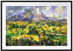 Paul Cézanne - Mont Sainte-Victoire  Passepartout Rechteckig 100