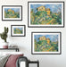 Paul Cézanne - Das Haus Maria am Weg zum Château Noir Passepartout Wohnzimmer Rechteckig