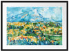 Paul Cézanne - Berg Sainte-Victoire  Passepartout Rechteckig 80