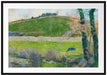 Paul Gauguin - SUR L'AVEN EN AMONT DE PONT-AVEN  Passepartout Rechteckig 100