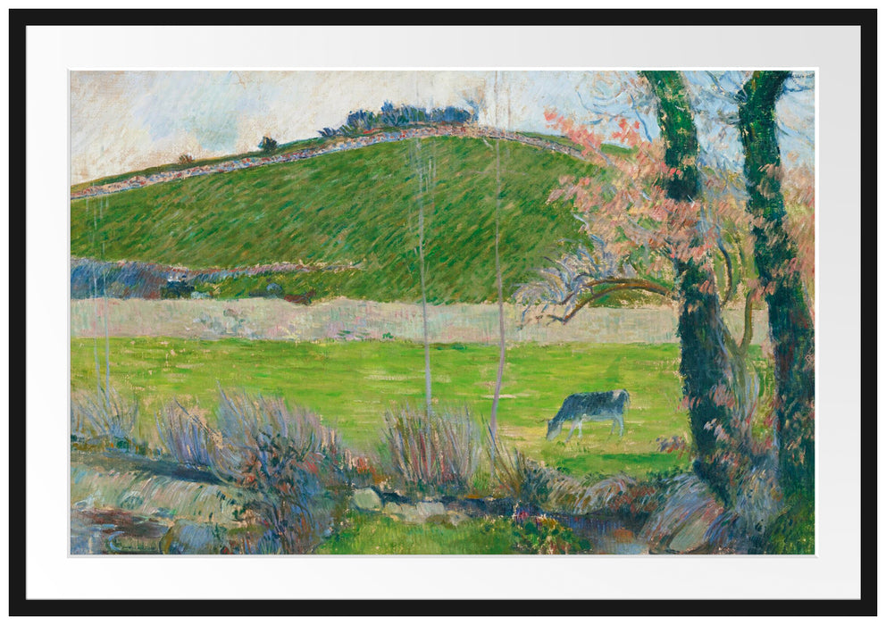 Paul Gauguin - SUR L'AVEN EN AMONT DE PONT-AVEN  Passepartout Rechteckig 100