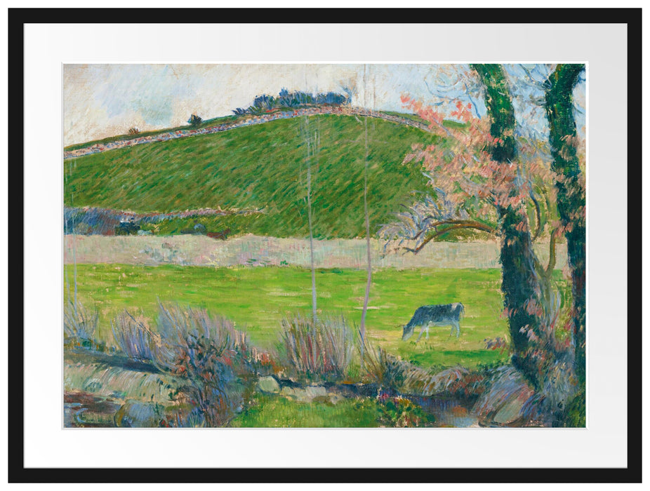 Paul Gauguin - SUR L'AVEN EN AMONT DE PONT-AVEN  Passepartout Rechteckig 80
