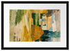 Paul Gauguin - Landschaft bei Arles Passepartout Rechteckig 40