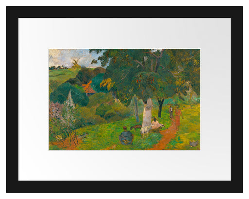 Paul Gauguin - Kommen und GehenMartinique Passepartout Rechteckig 30
