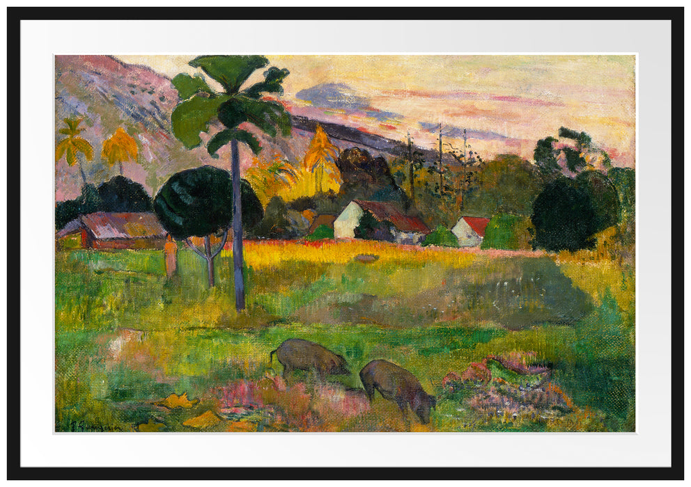 Paul Gauguin - Haere Mai  Passepartout Rechteckig 100