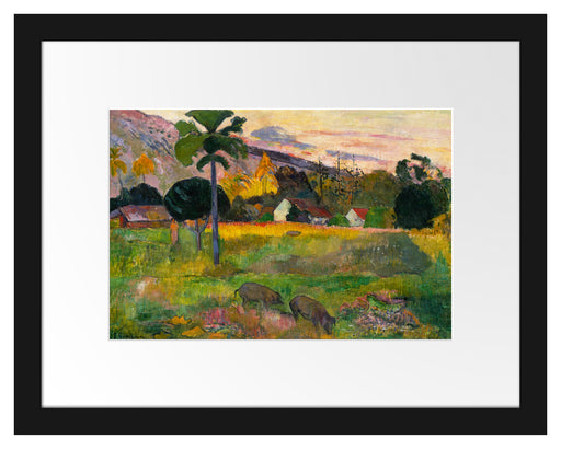 Paul Gauguin - Haere Mai  Passepartout Rechteckig 30